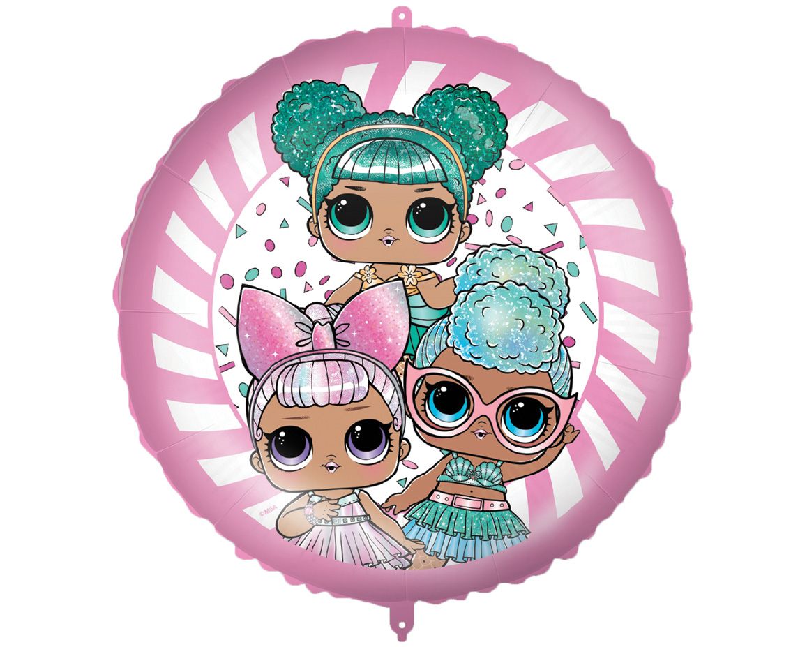 Balon foliowy 18″ „LOL Glitterati”