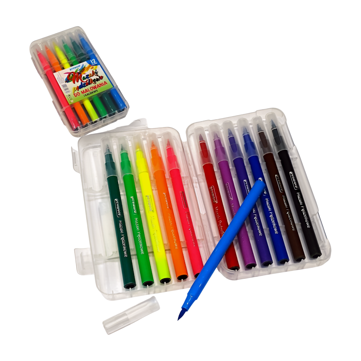 MAZAKI PĘDZELKOWE WCP-12 12 KOLORÓW