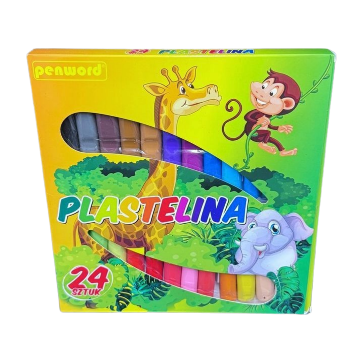 plastelina 6 kolorów