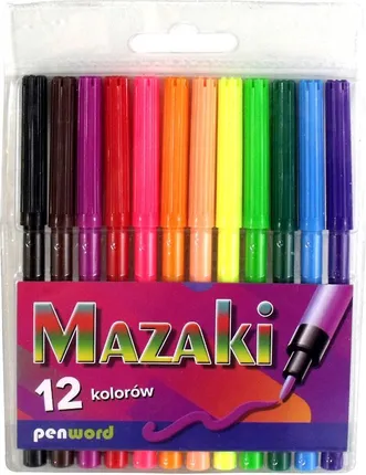 Mazaki 12 szt. PENWORD