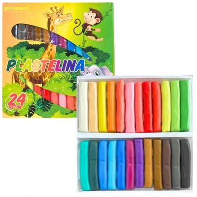 plastelina 24 kolorów