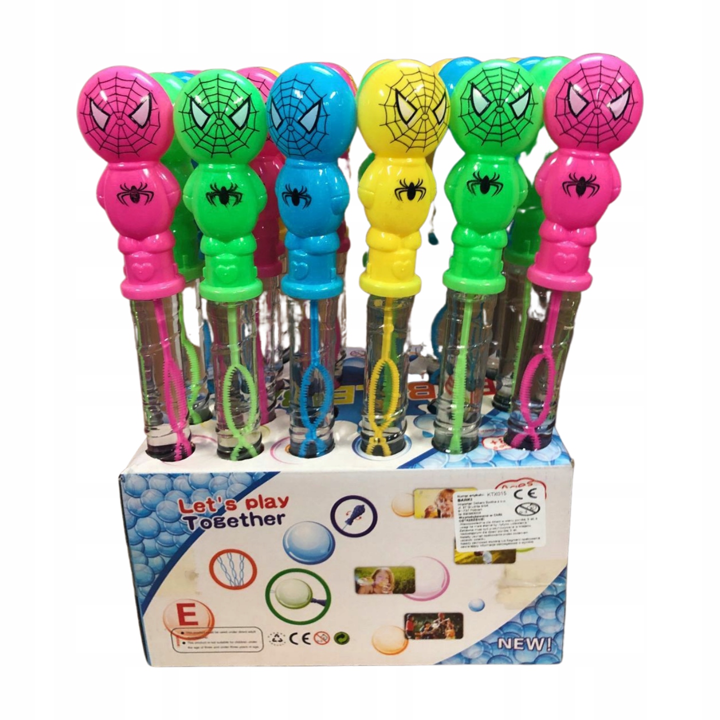 BAŃKI MYDLANE DLA DZIECI MIECZ Spiderman 1szt