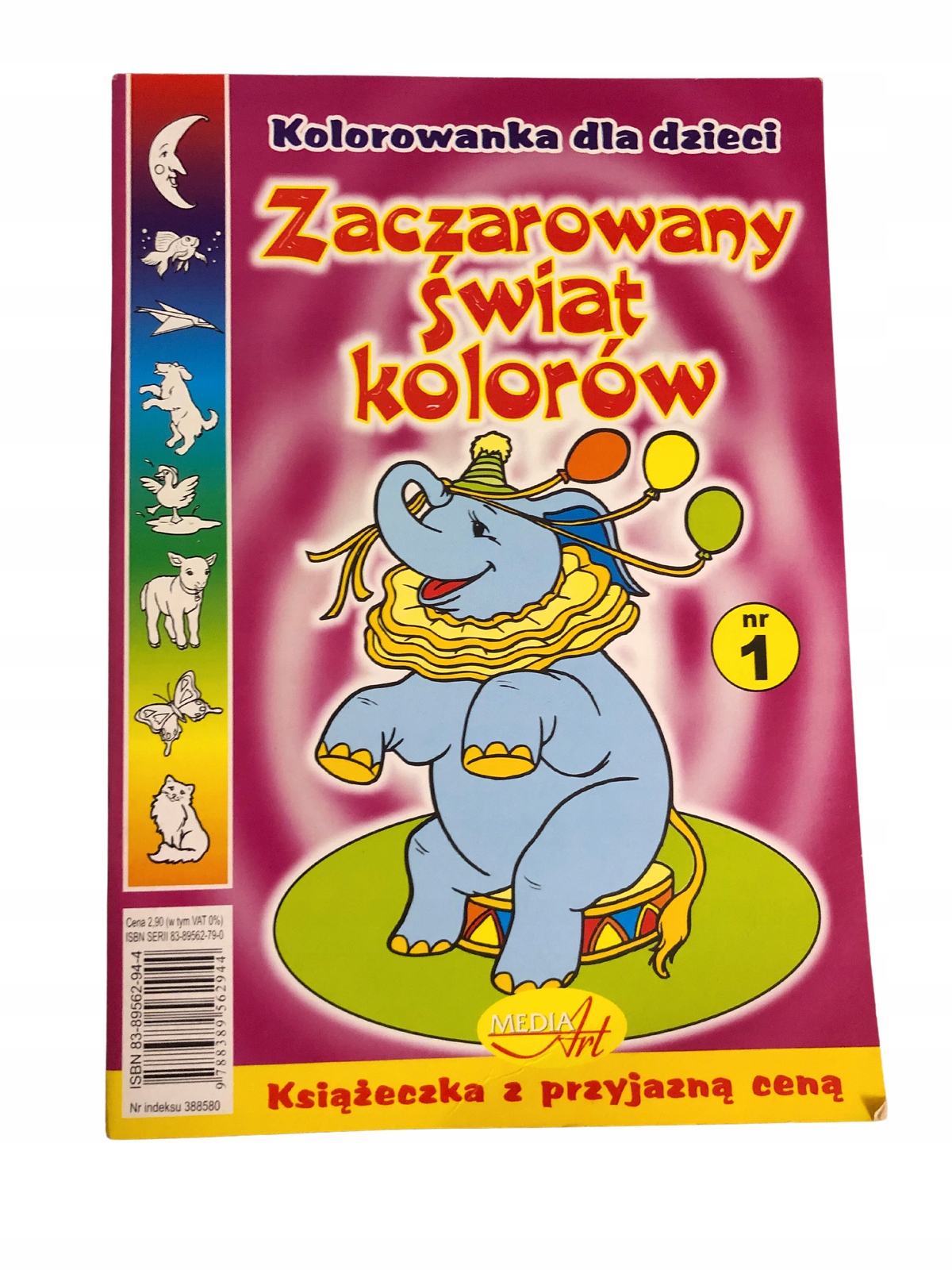 Kolorowanka dla dzieci Zaczarowany Świat Kolorów