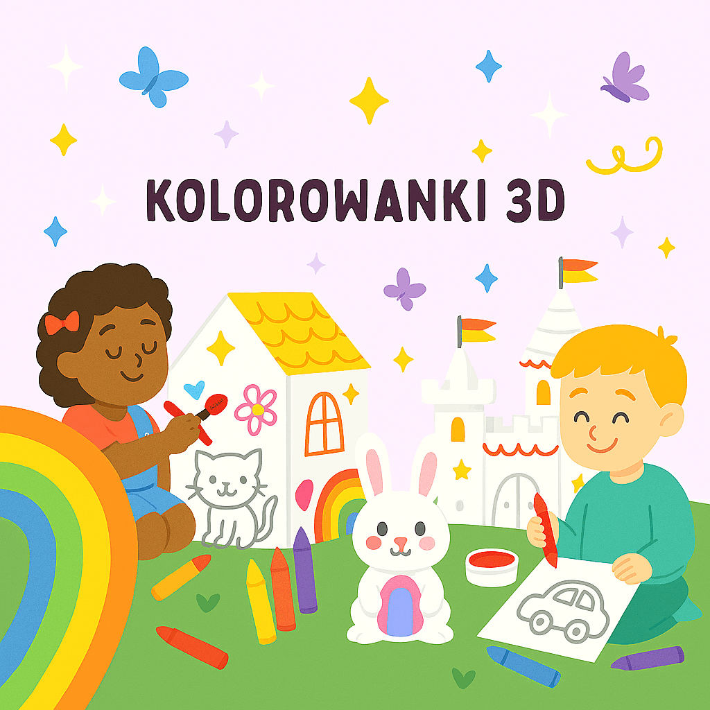 Kolorowanki 3D