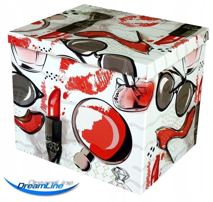 Pudełko dekoracyjno-porządkowe GLAMUR 30x18x19cm