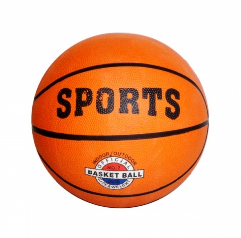 *PIŁKA koszykowa, roz.7 sports, pomarańcz