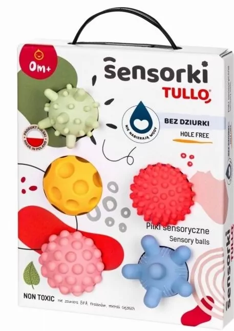 Piłeczki sensoryczne 5 szt.