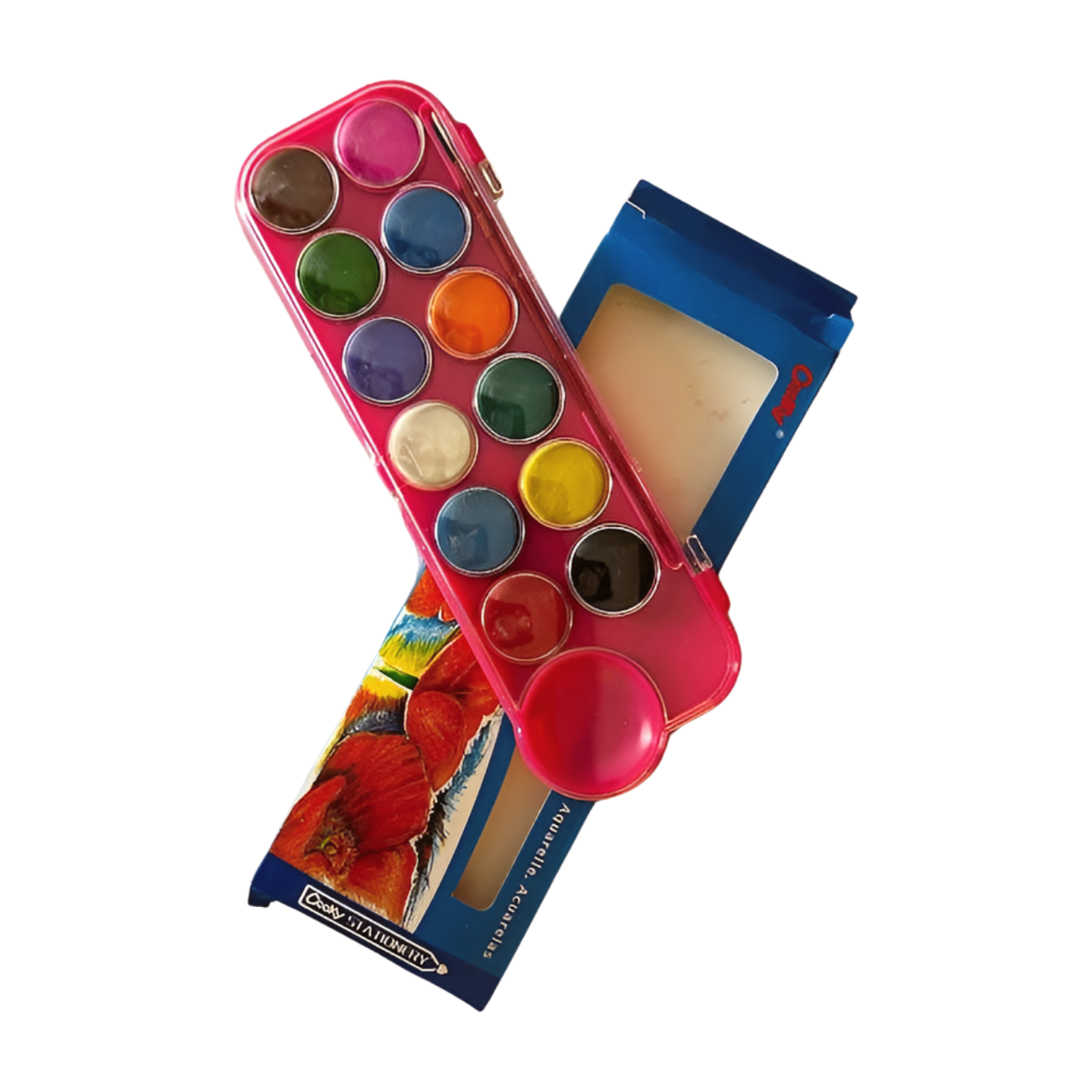 Farbki Akwarelowe Cooky – Zestaw 12 Kolorów