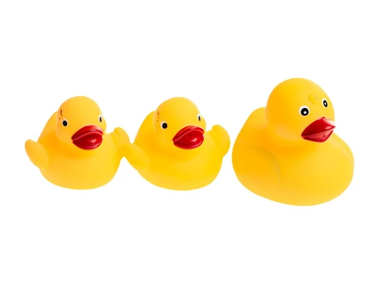 Kaczuszki do kąpieli 3 szt. Nie nabierają wody