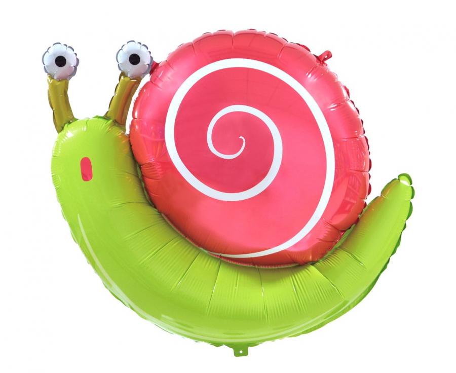 Balon foliowy Ślimak, 60×48 cm