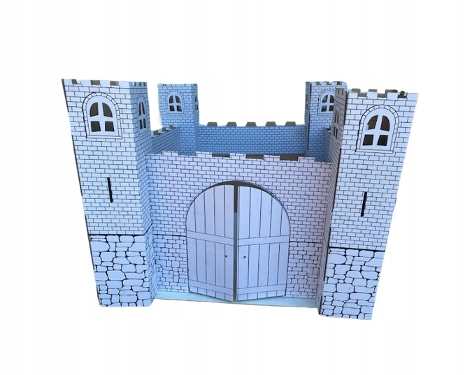 Zamek kolorowanka XXL – biały – Modułowy