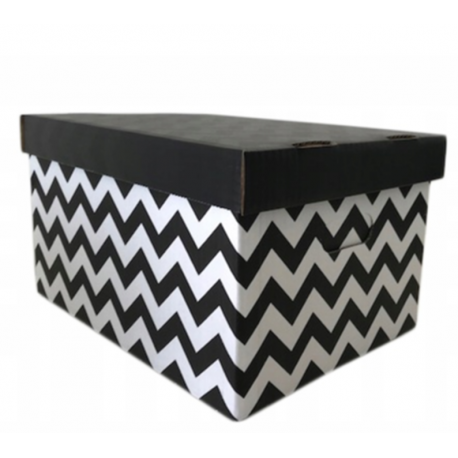 Karton ozdobny Fala 45x31x32