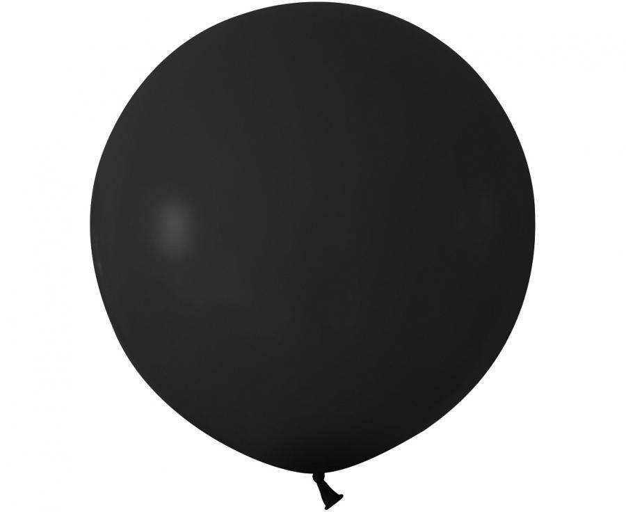 Balony Beauty&Charm, pastelowe, czarne 24″/ 2 szt.