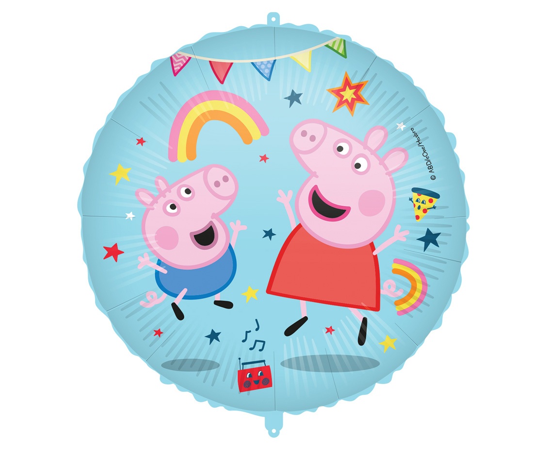 Balon foliowy 18″ Peppa Pig Messy Play